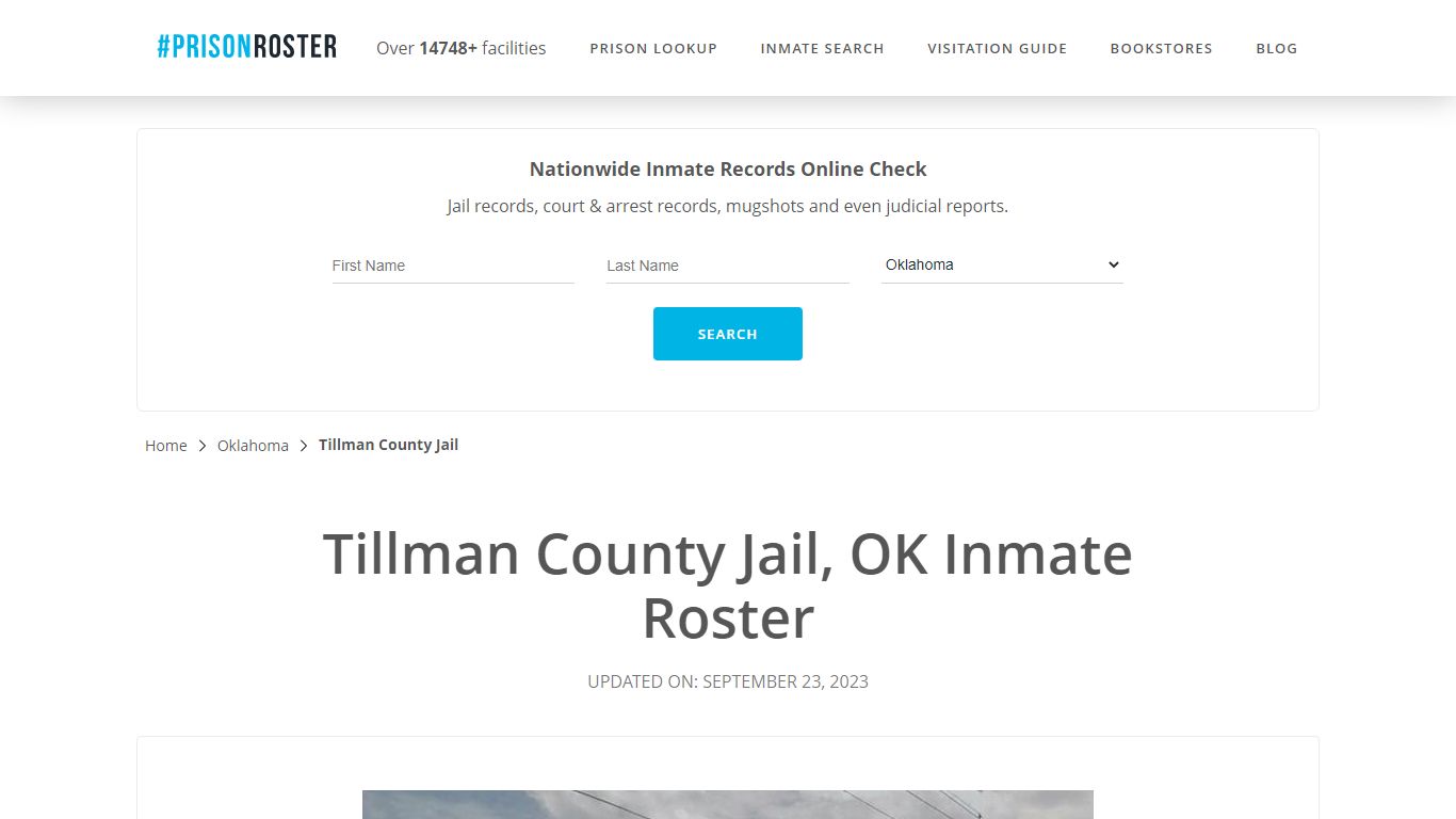 Tillman County Jail, OK Inmate Roster - Prisonroster
